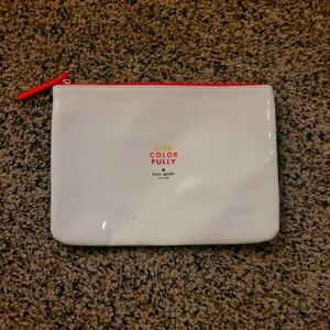 Kate Spade White Pouch
